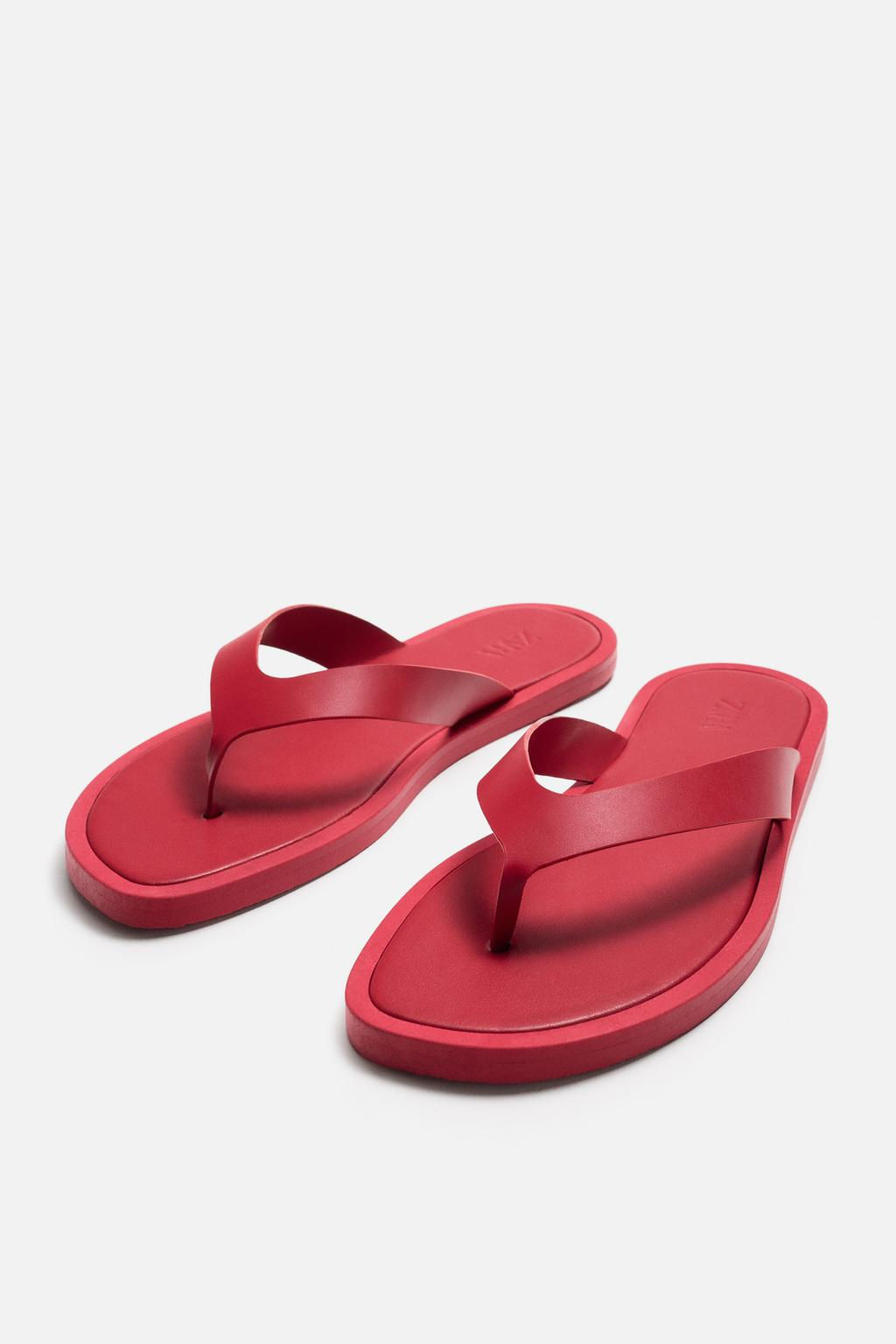 LEATHER SANDALS - LIMITED EDITION - Zara фото 2