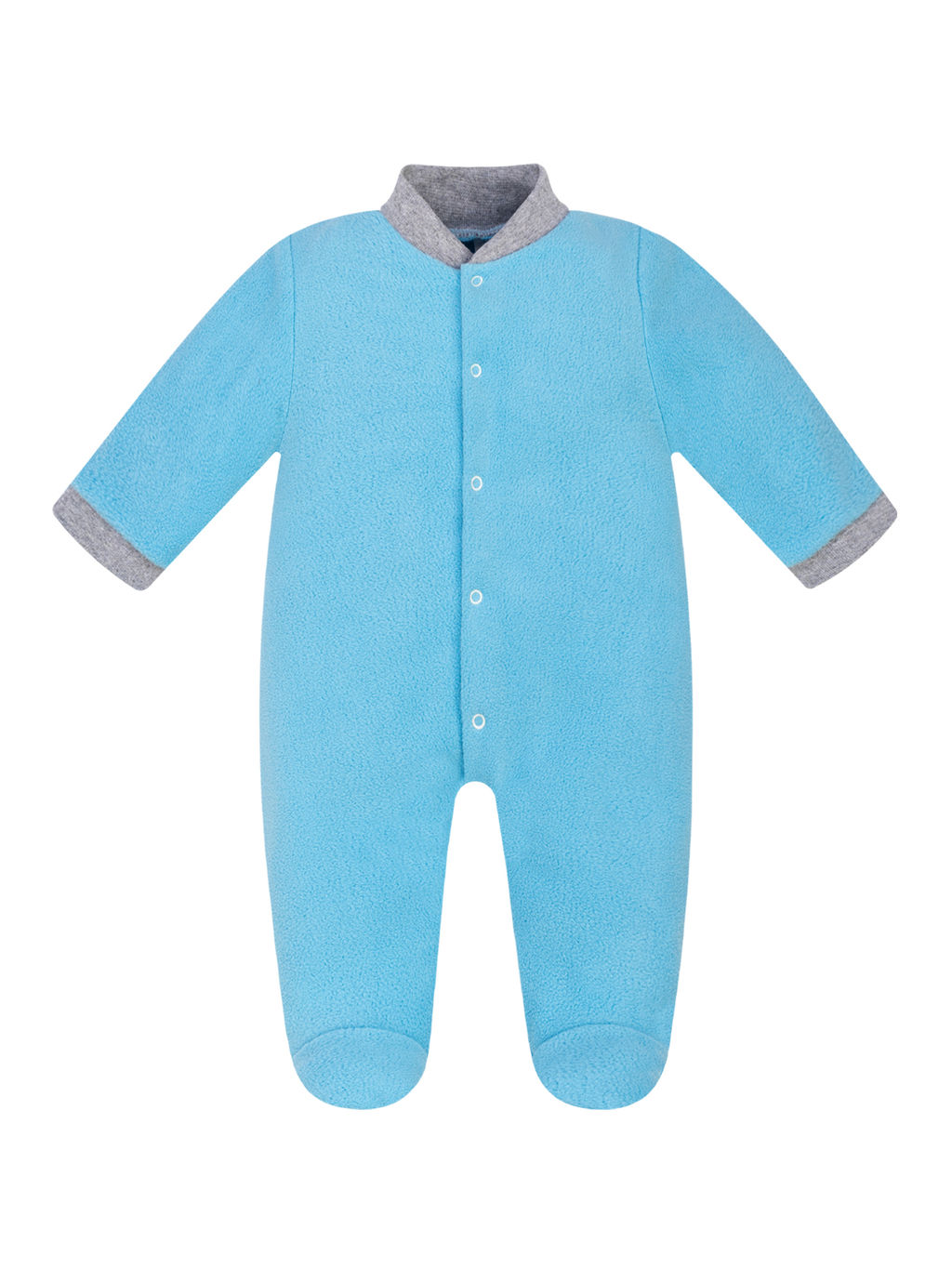 Комбинезон ясельный флисовый бирюза - Утенок фото 2