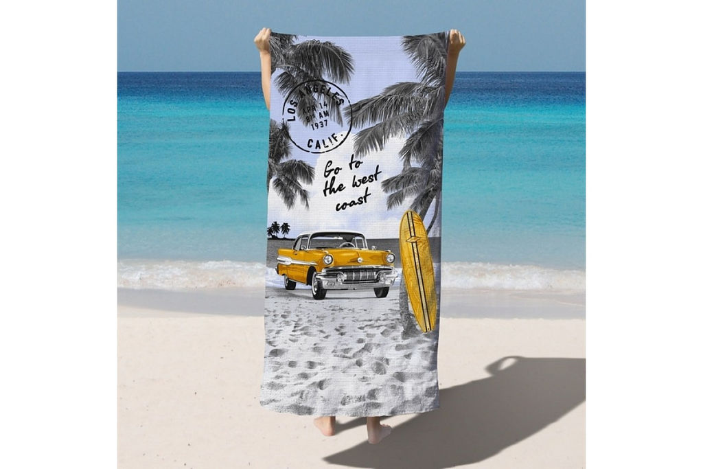 Полотенце банное вафельное 80х150 БВ 250 трт (3104-1) - Наталья-текстиль фото 3