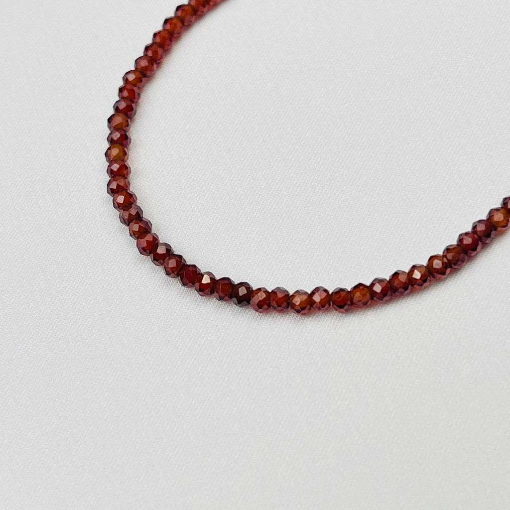 Браслет из Граната Спессартин - Радуга самоцветов фото 3