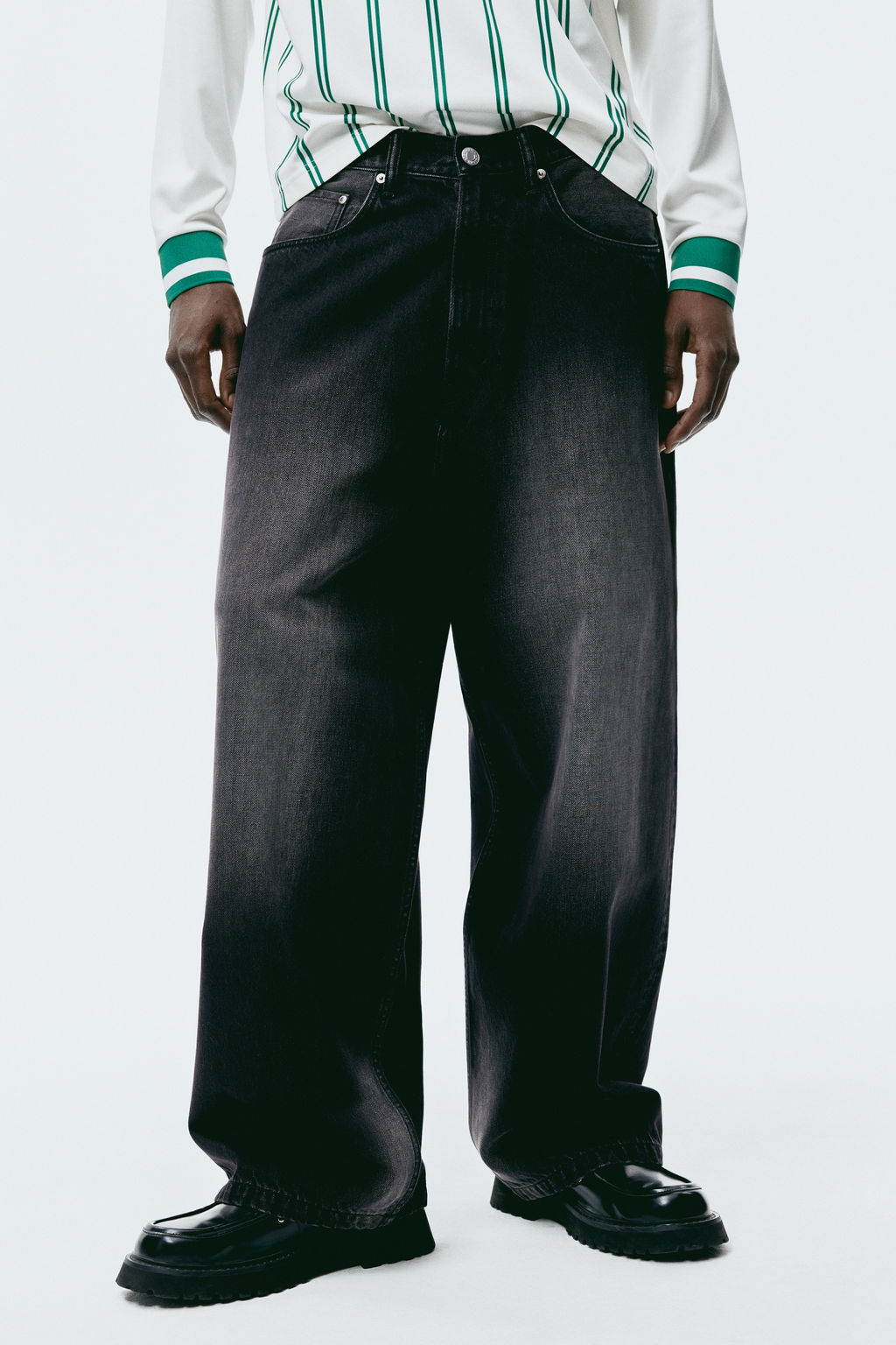 Super Baggy Jeans - H&m фото 11