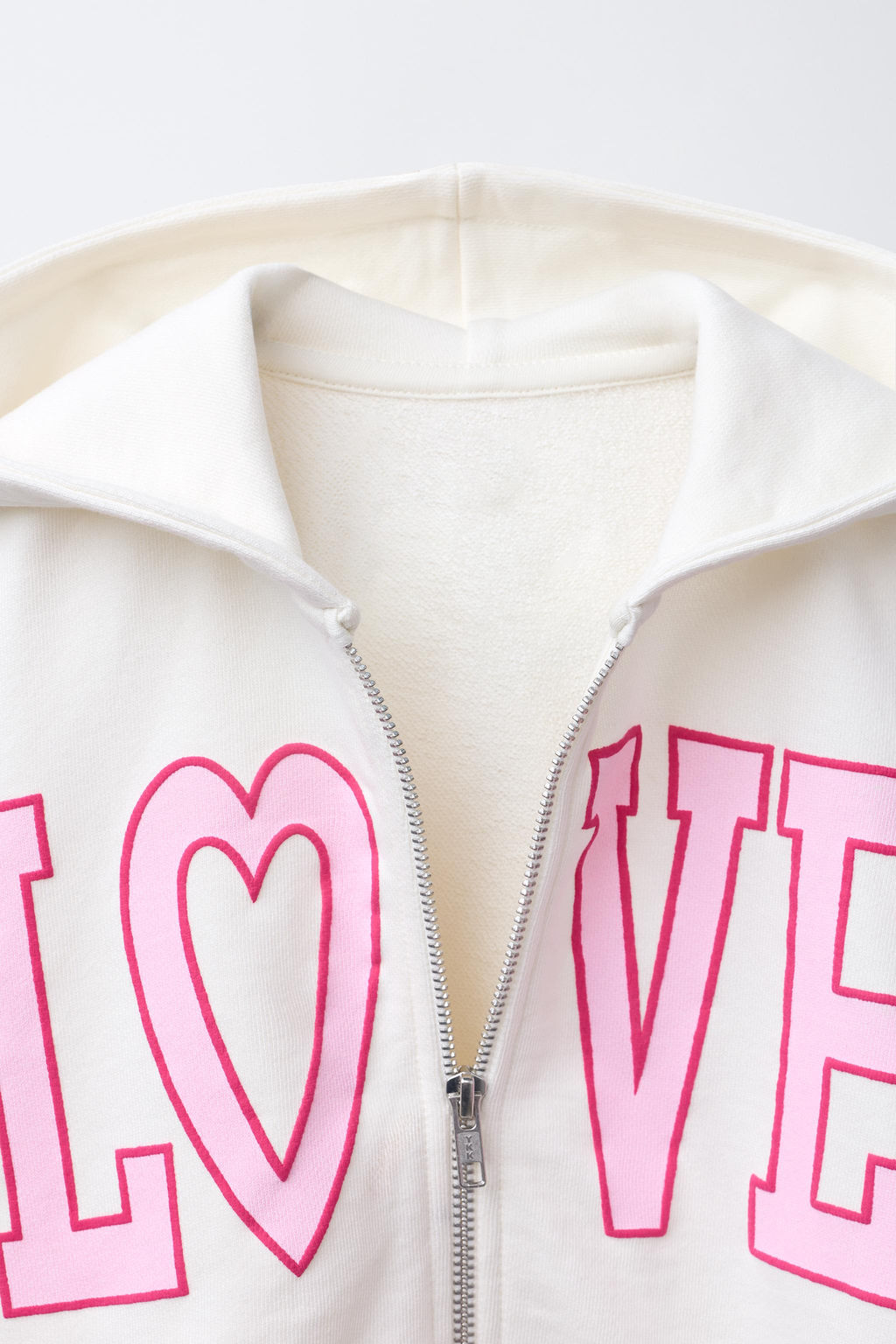VARSITY ZIP-UP SWEATSHIRT - Zara фото 3