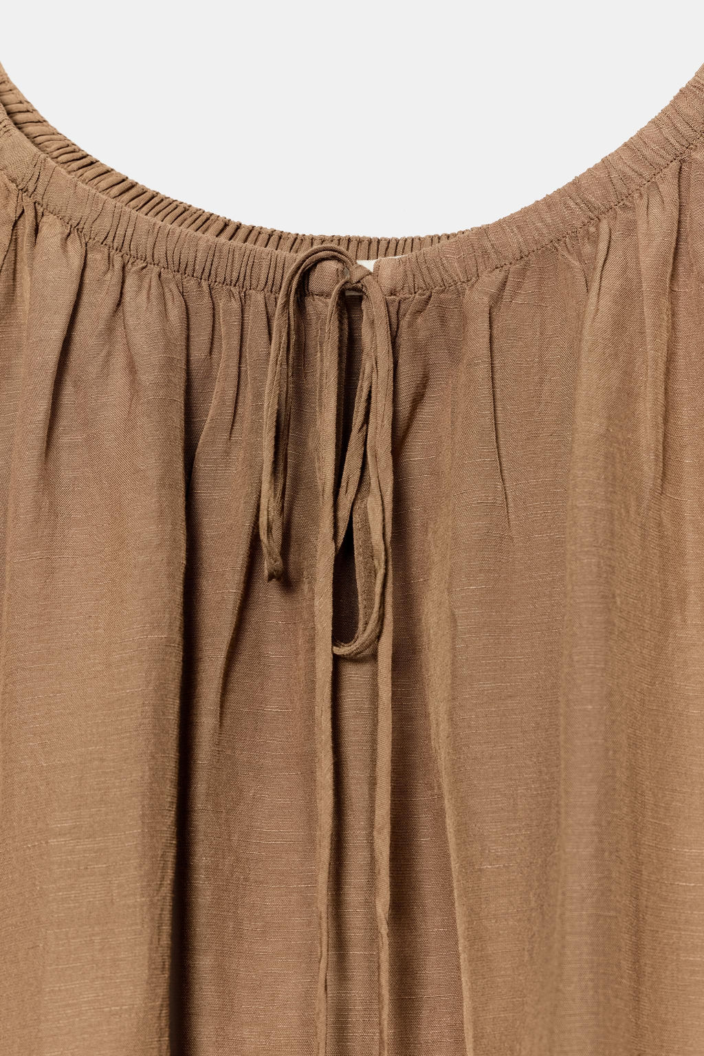 BLUSA CON LINO ZW COLLECTION / Toffe - Zara фото 7