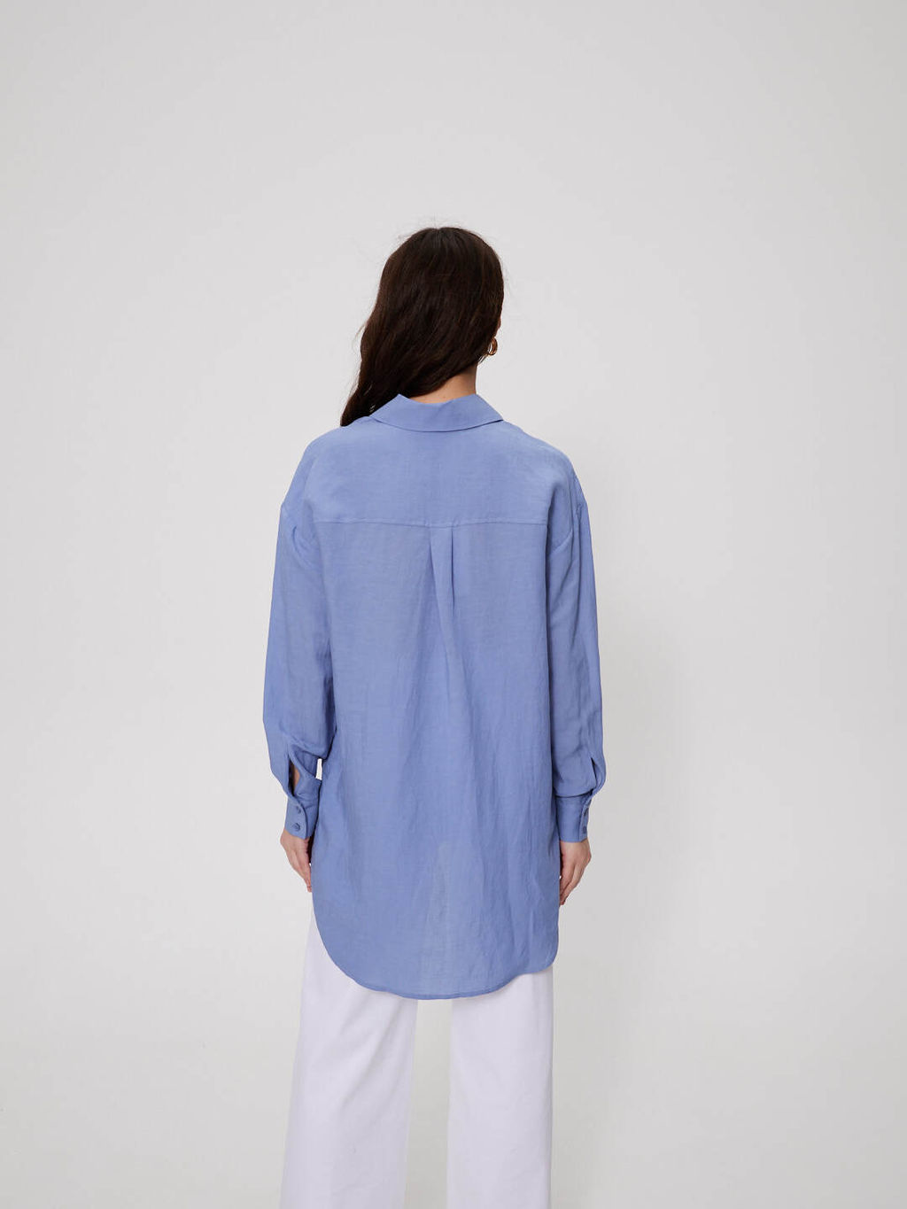 Рубашка 322.030056/голубой - Seven senses фото 8