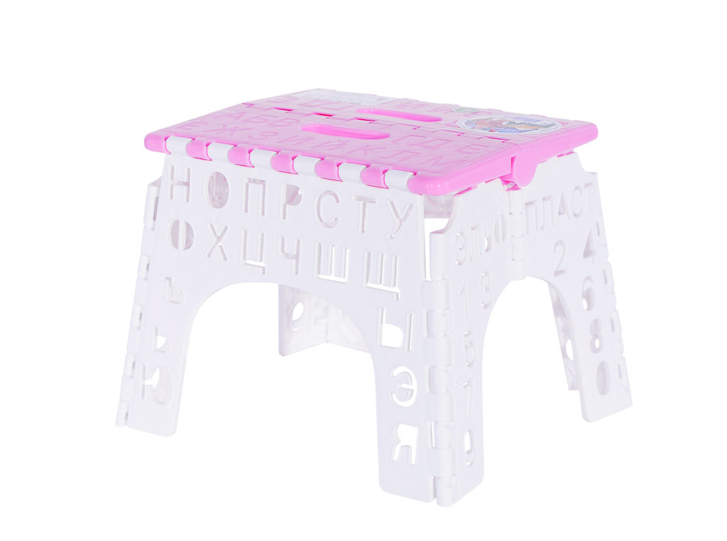 Табурет складной детский "Алфавит" 19 см арт. 162 ЭЛЬФ