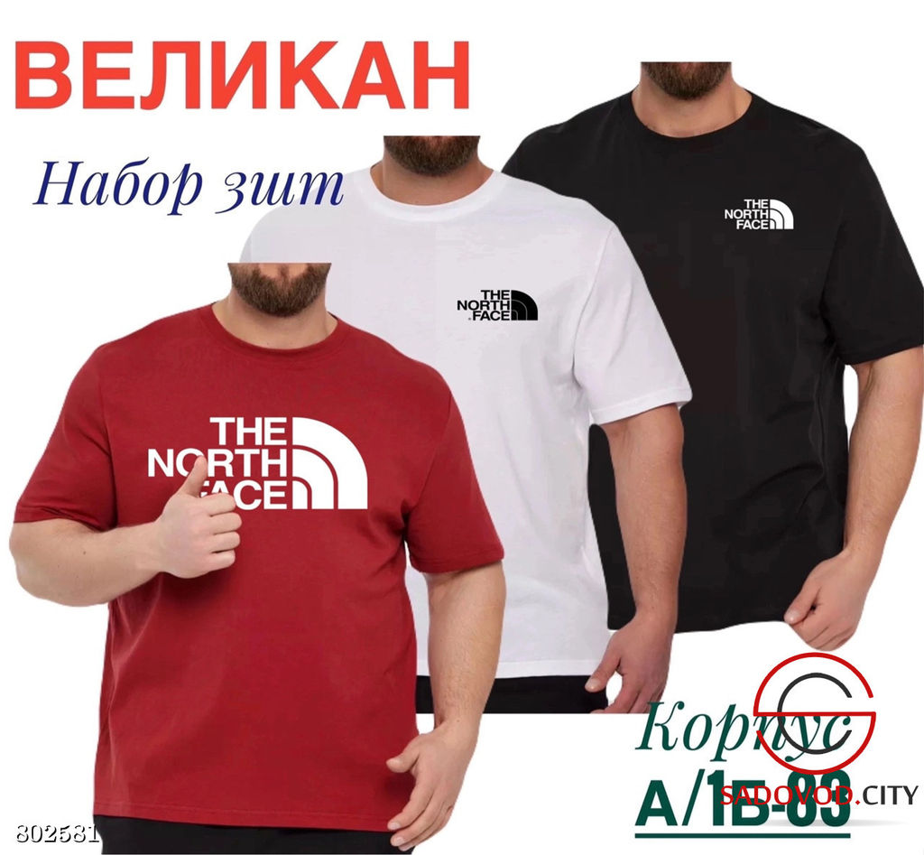 Футболка для мужчин 3 шт.