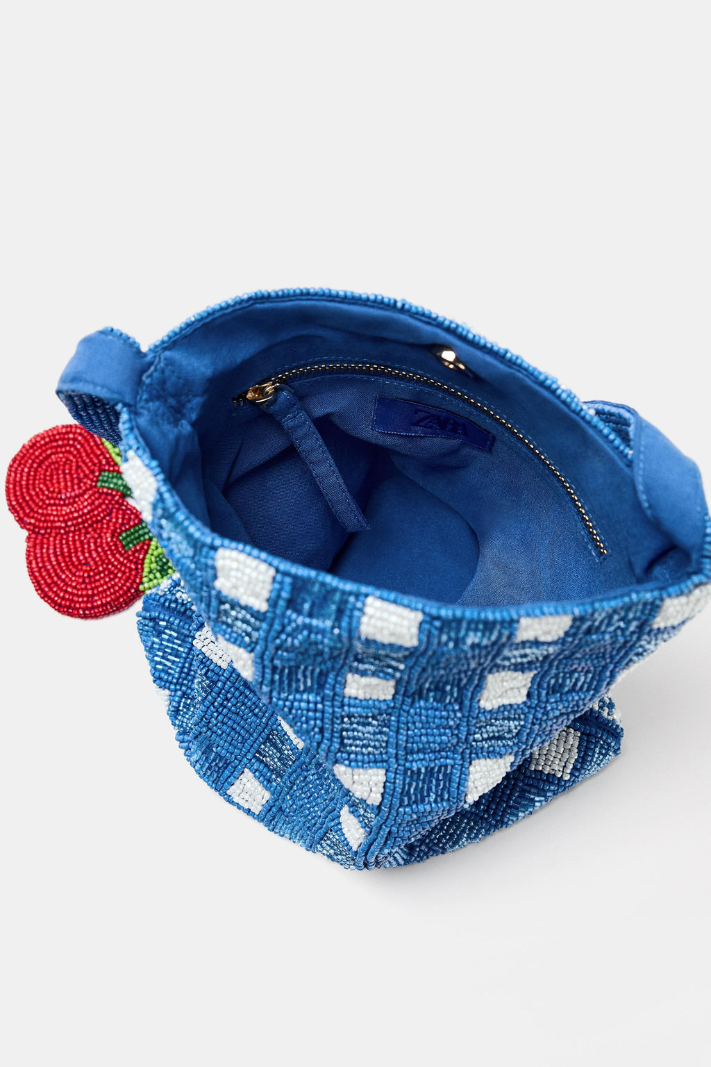 FANTASY BEADED MINI BUCKET BAG - Zara фото 11
