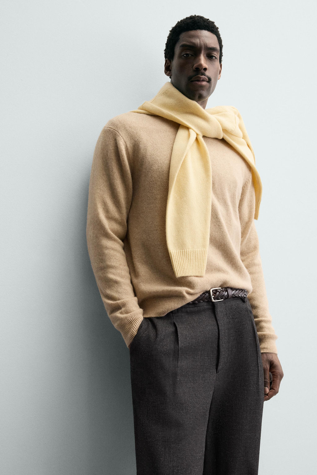 CASHMERE REGULAR FIT JUMPER - Zara фото 7