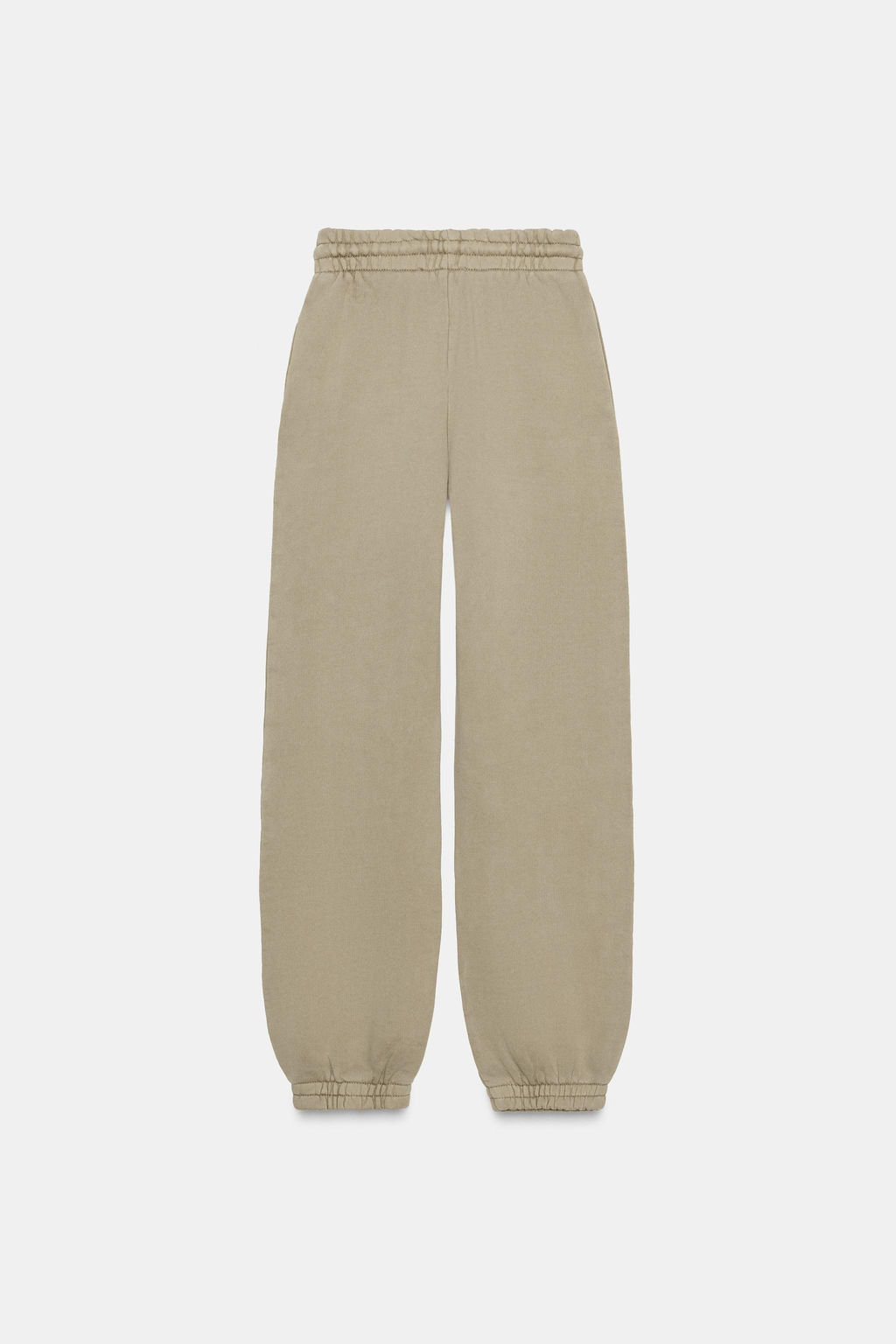 WASHED EFFECT FLEECE JOGGERS - Zara фото 8