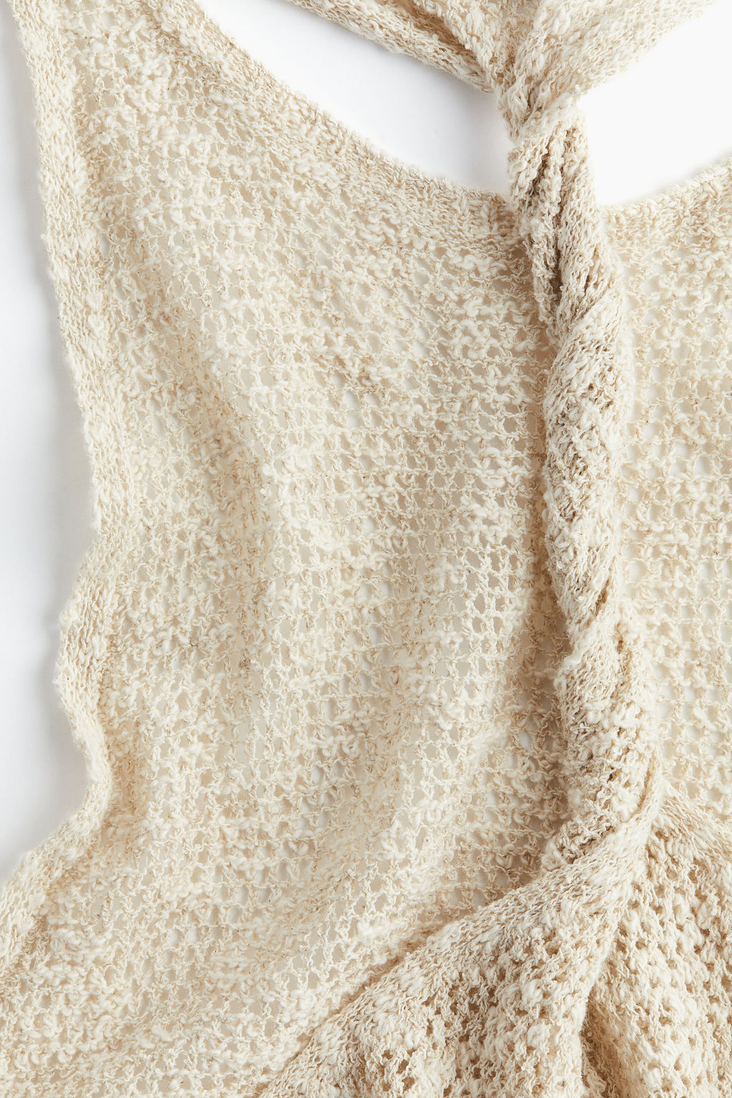 Vestido efecto crochet con detalle girado - H&m фото 10