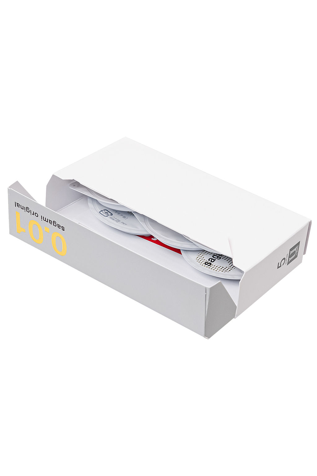 Презервативы Sagami, original 0.01, полиуретан, 17 см, 5,5 см, 20 шт.