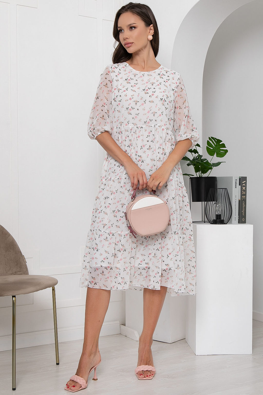 Платье Виталина (вайт) НЬЮ П6097 - Lt collection фото 6