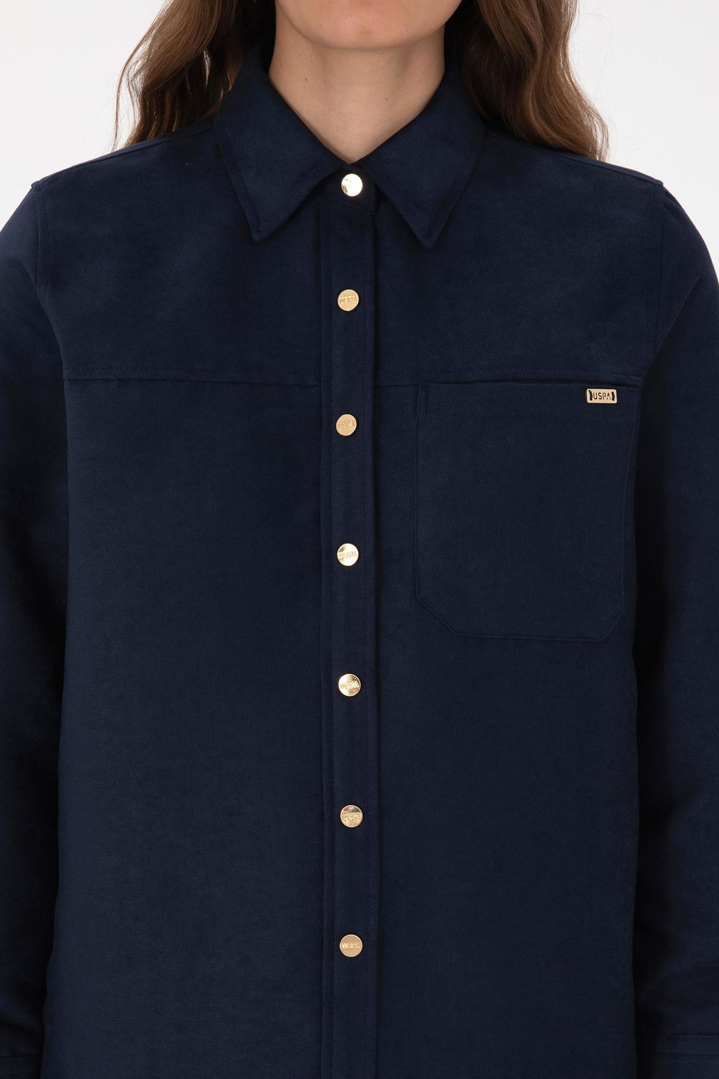 Kad_n Lacivert Uzun Kollu G_mlek - U.s. polo assn фото 6