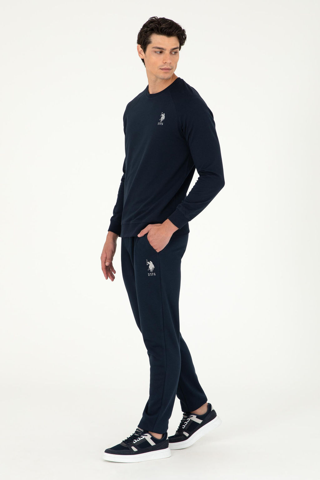 Мужские темно-синие спортивные штаны - U.s. polo assn фото 3
