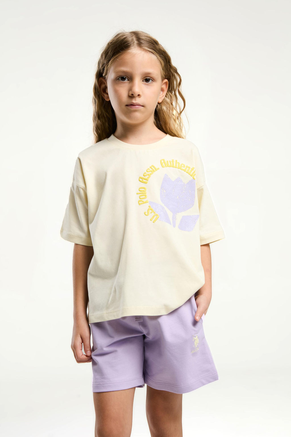 K_z _ocuk Sar_ _ortlu Pijama Tak_m_ Sepette S_rpriz _ndirim