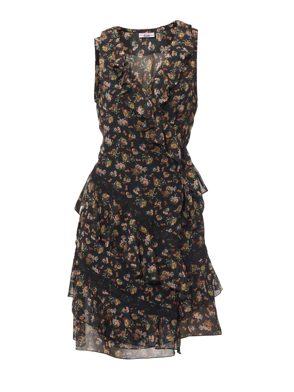 Платье, черно-пестрое - Linea tesini фото 2