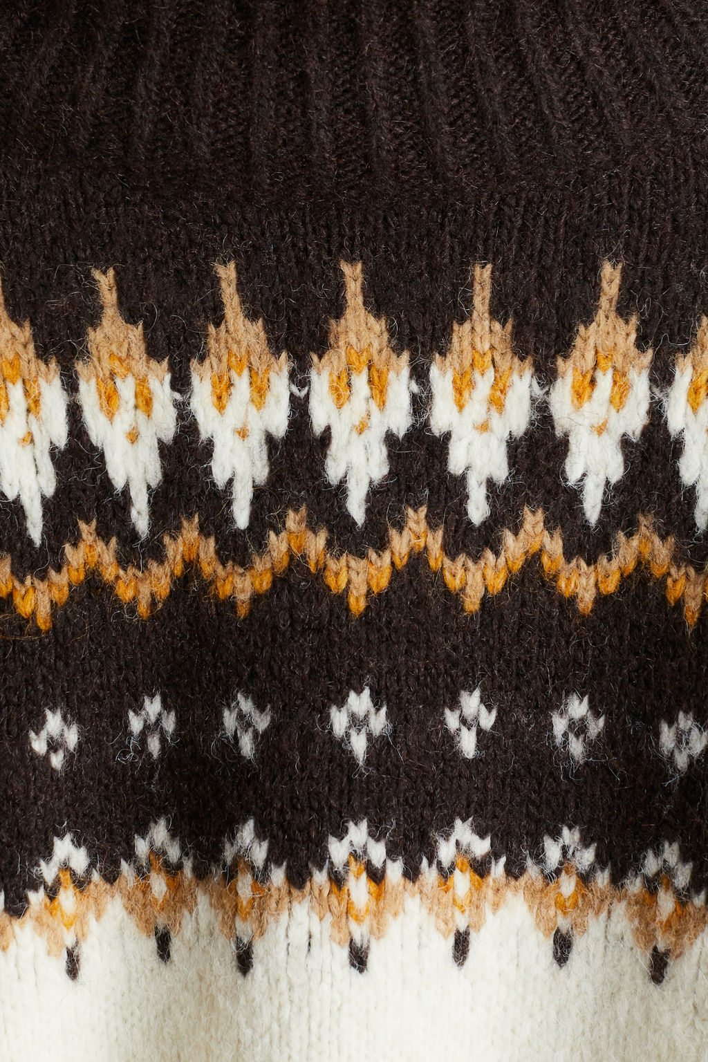 Jersey en punto jacquard con cuello perkins - H&m фото 7