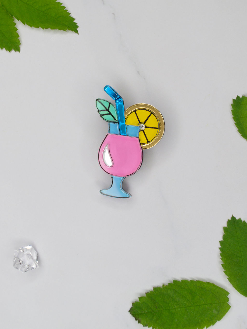 Брошь Коктейль - Orgalica фото 2