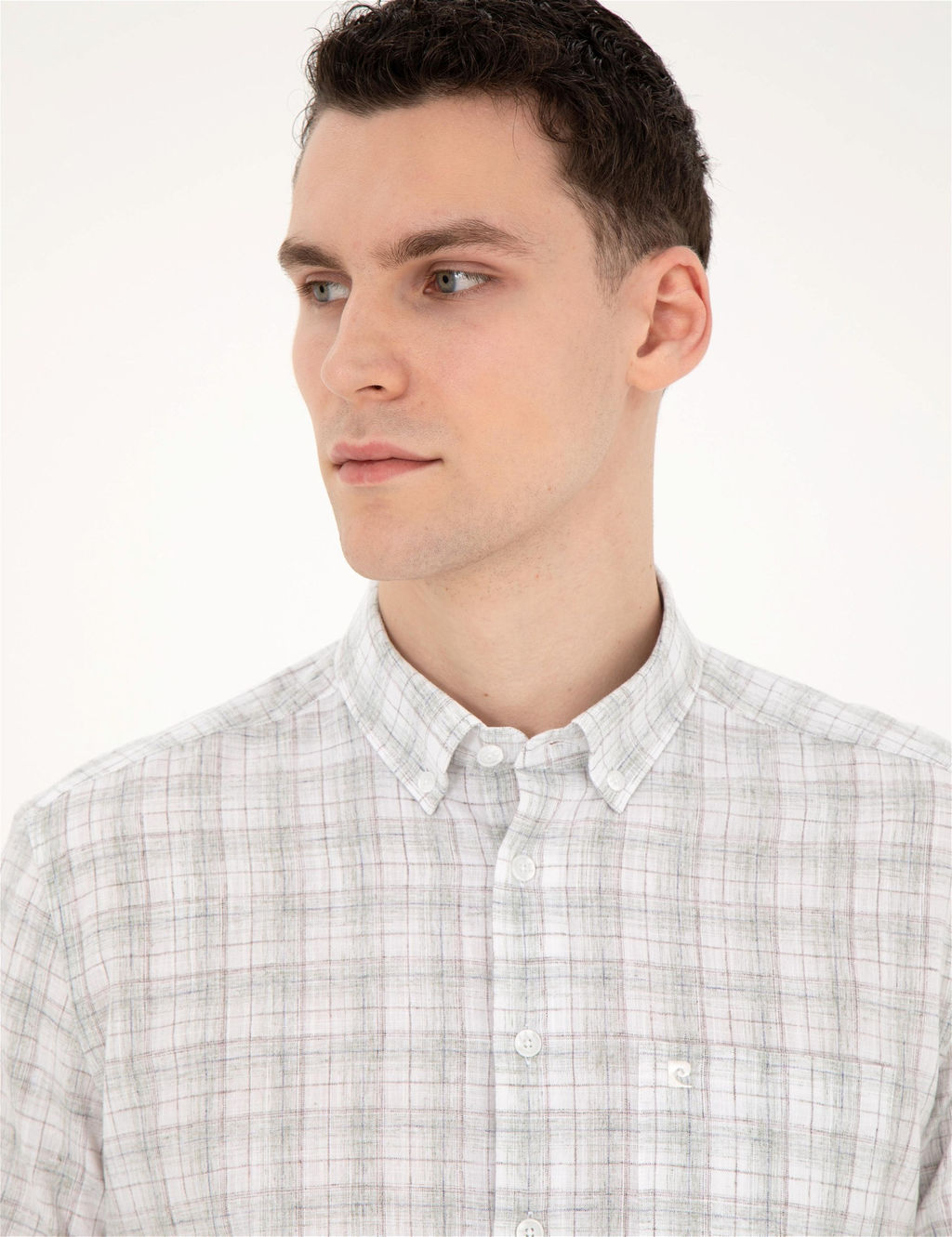 Ye_il Regular Fit K_sa Kollu G_mlek - Pierre cardin фото 3