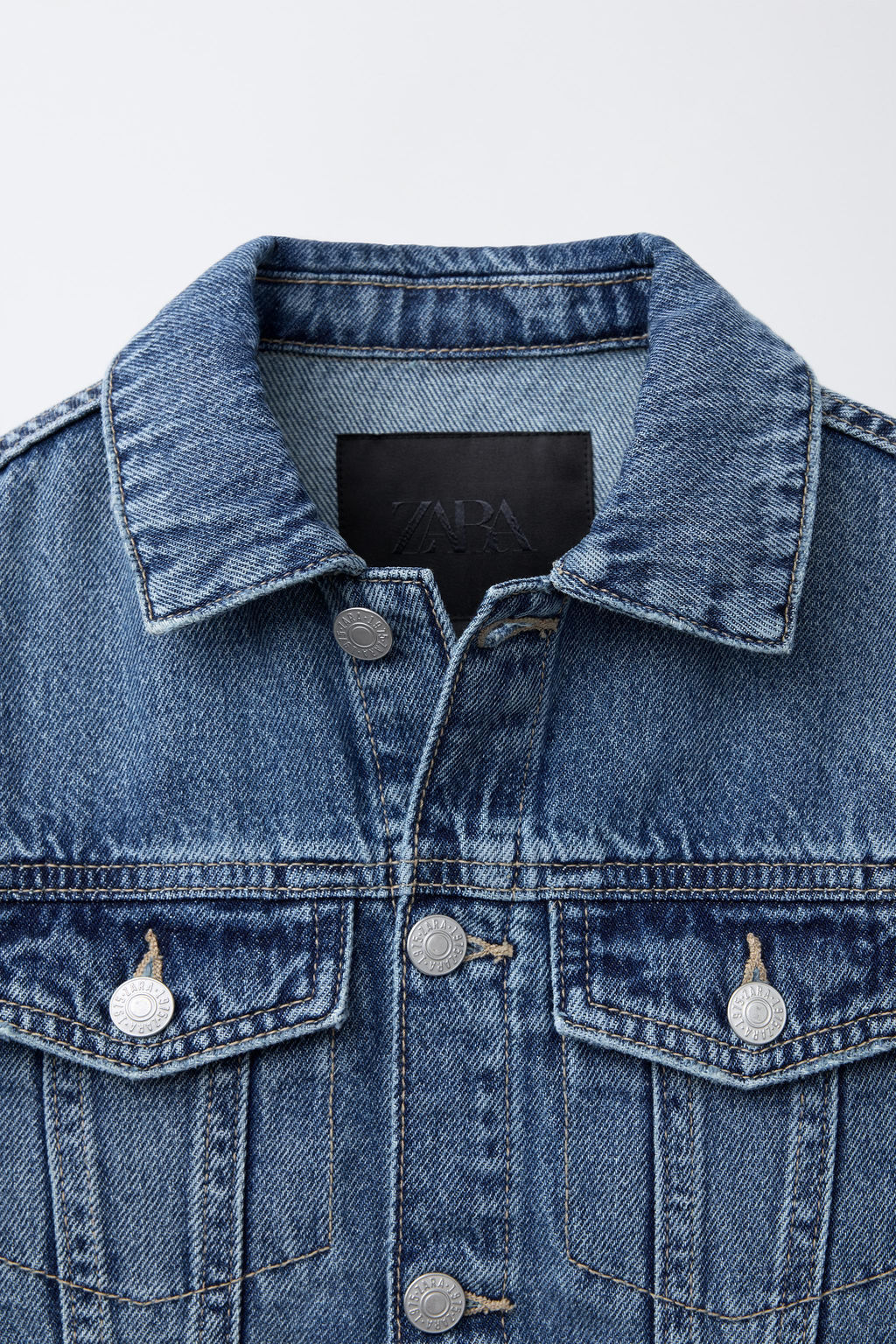 BASIC DENIM JACKET - Zara фото 2