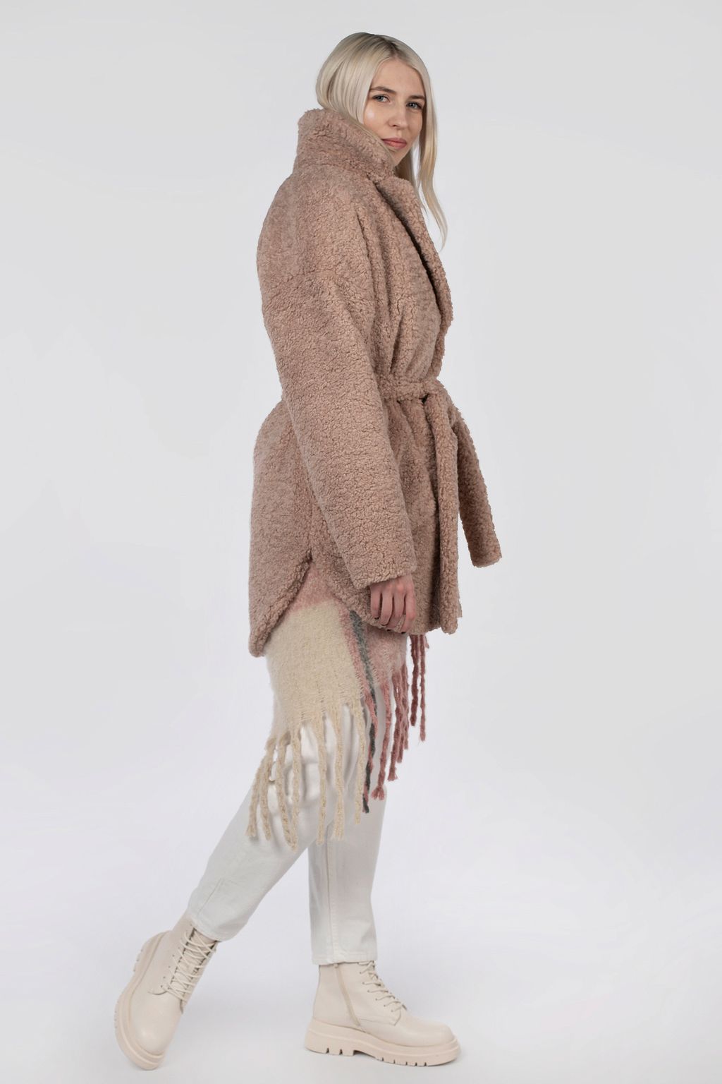 Пальто женское утепленное (пояс) - Империя пальто фото 6