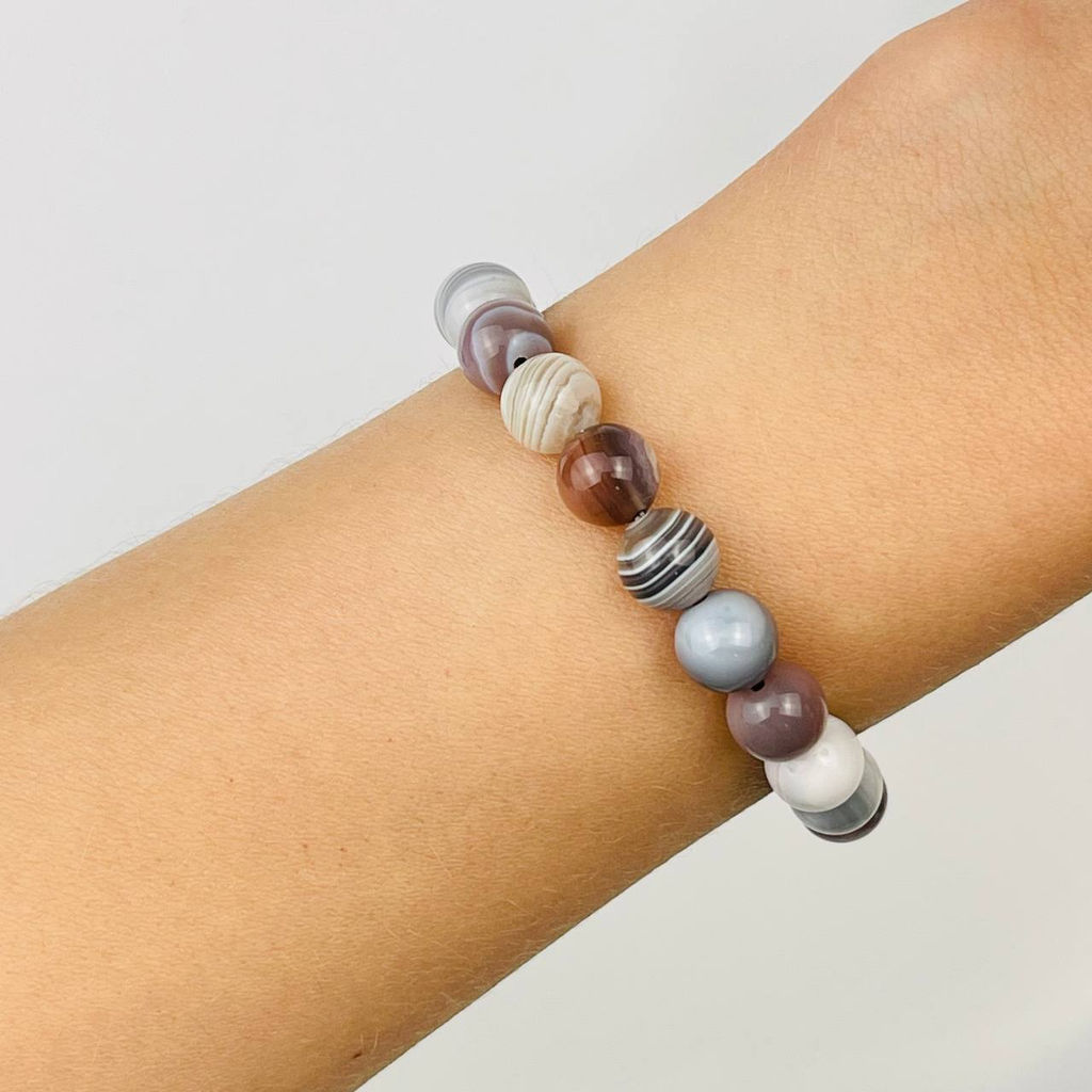 Браслет из ботсванского Агата 16 см