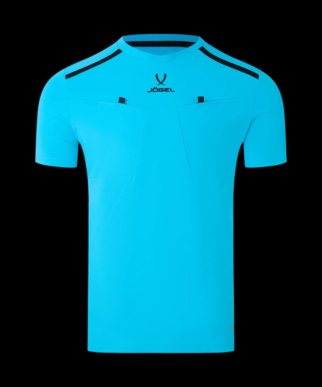 Футболка судейская JOGEL DIVISION PerFormDRY Referee Tee, голубой  фото 2