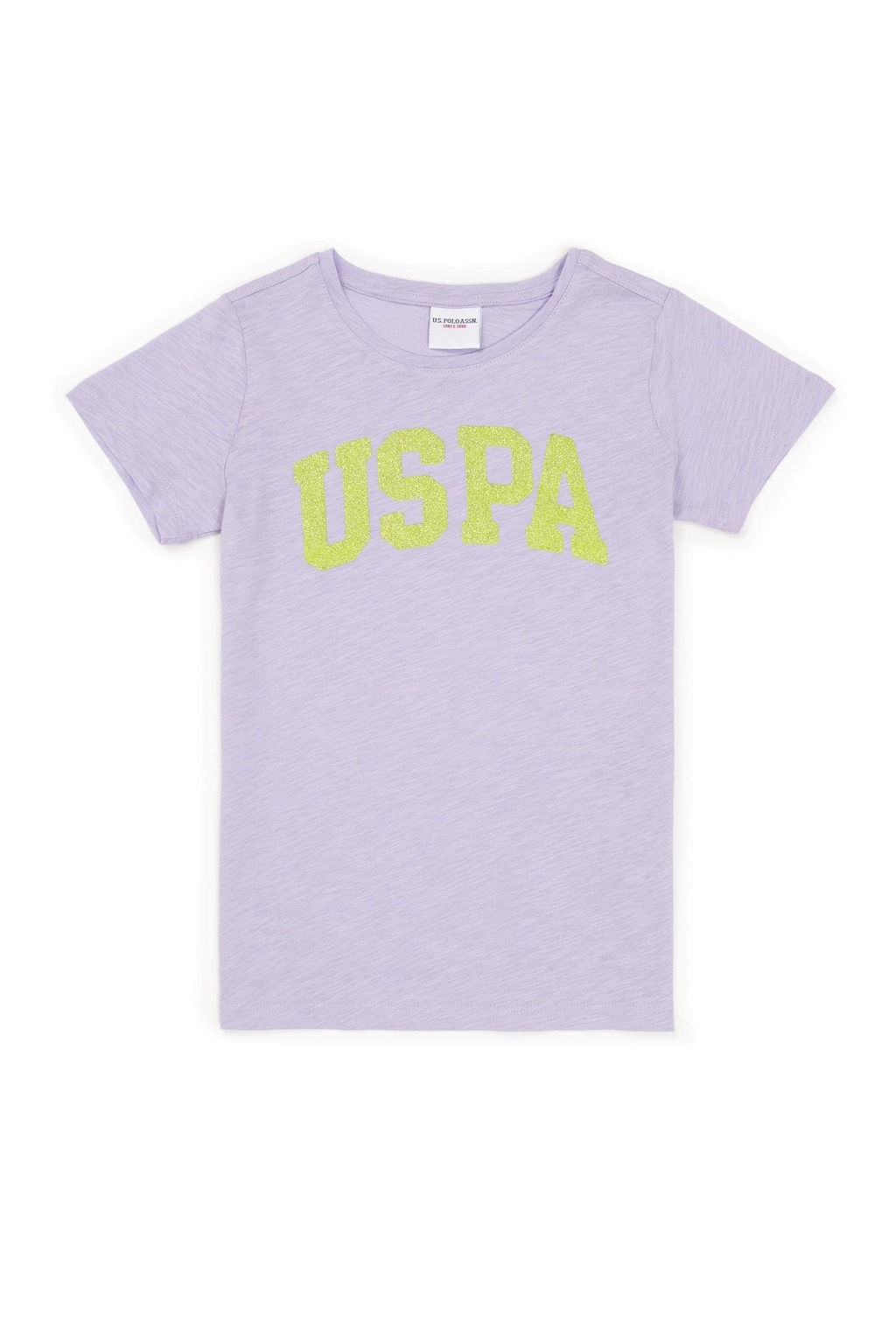 Сиреневая футболка для девочки Basic - U.s. polo assn фото 4