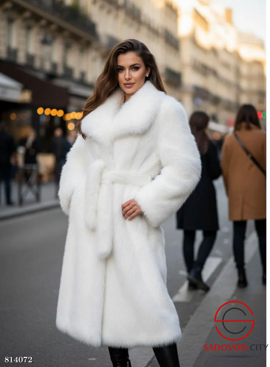 Шуба искусственная под норку - Bruno фото 2