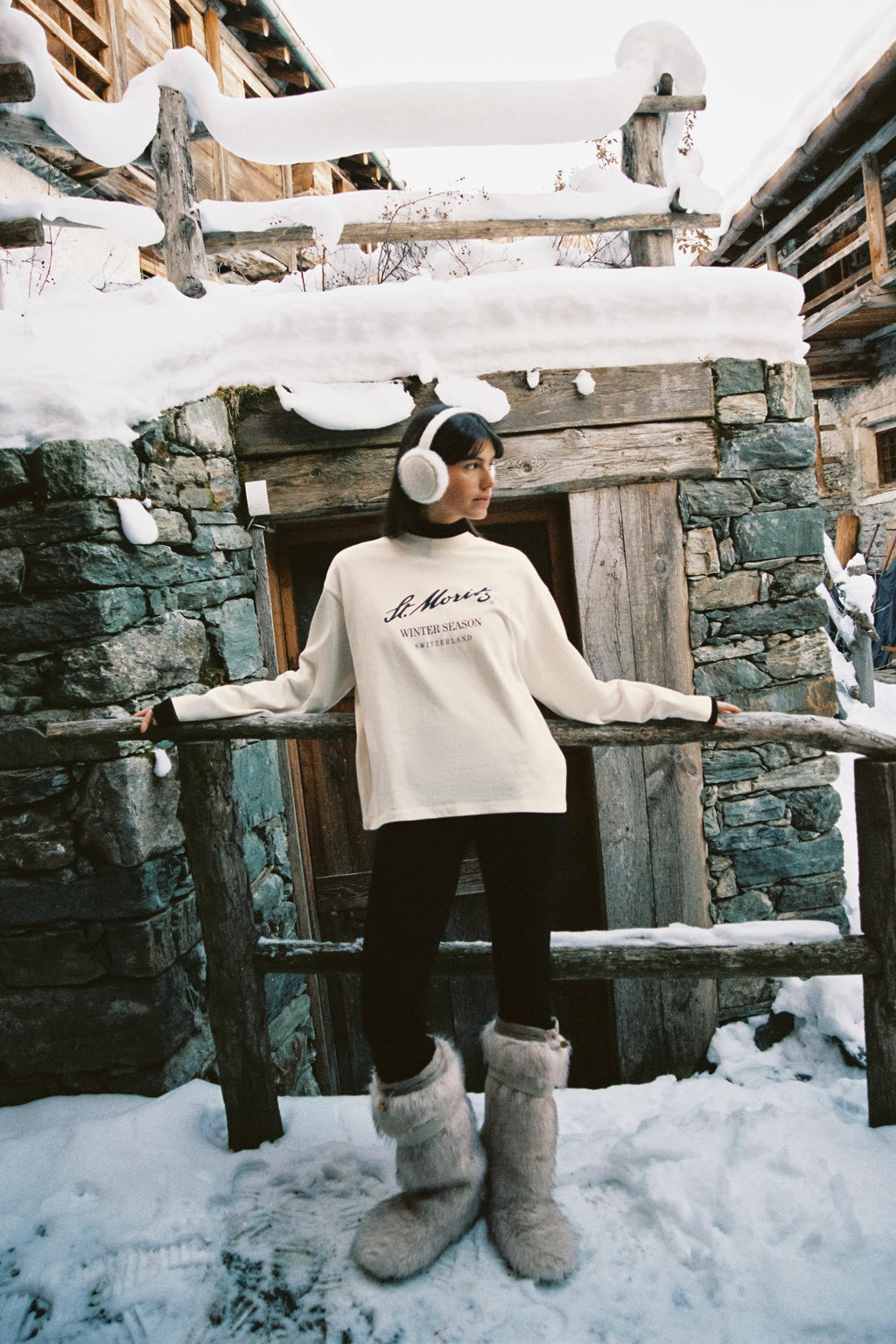 ST. MORITZ® LONG SLEEVE T-SHIRT - Zara фото 7