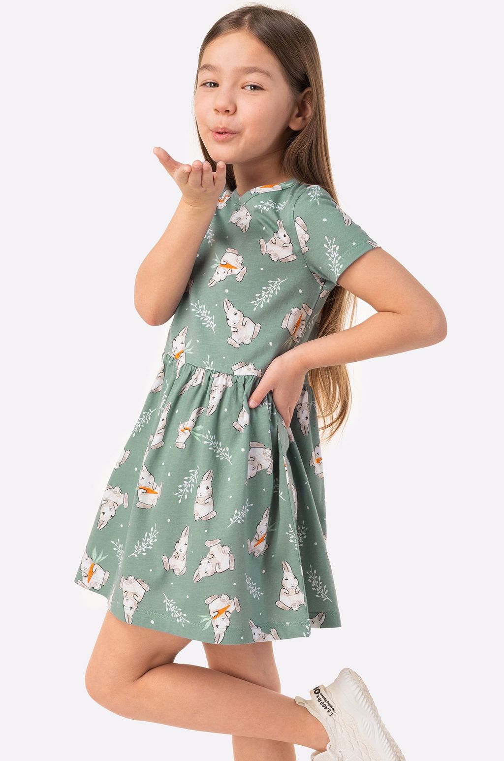 Летнее платье для девочки Happy Fox  фото 8