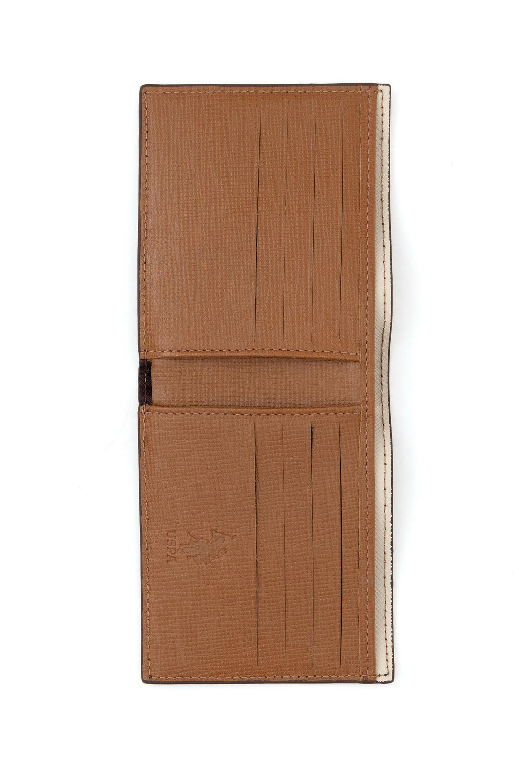 Мужской коричневый кошелек Неожиданная скидка в корзине - U.s. polo assn фото 4