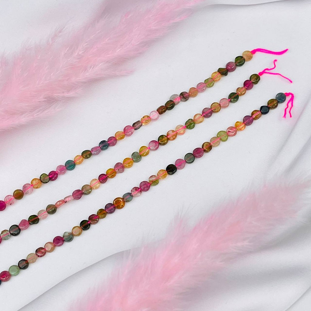 Бусины для украшений из Турмалина микс