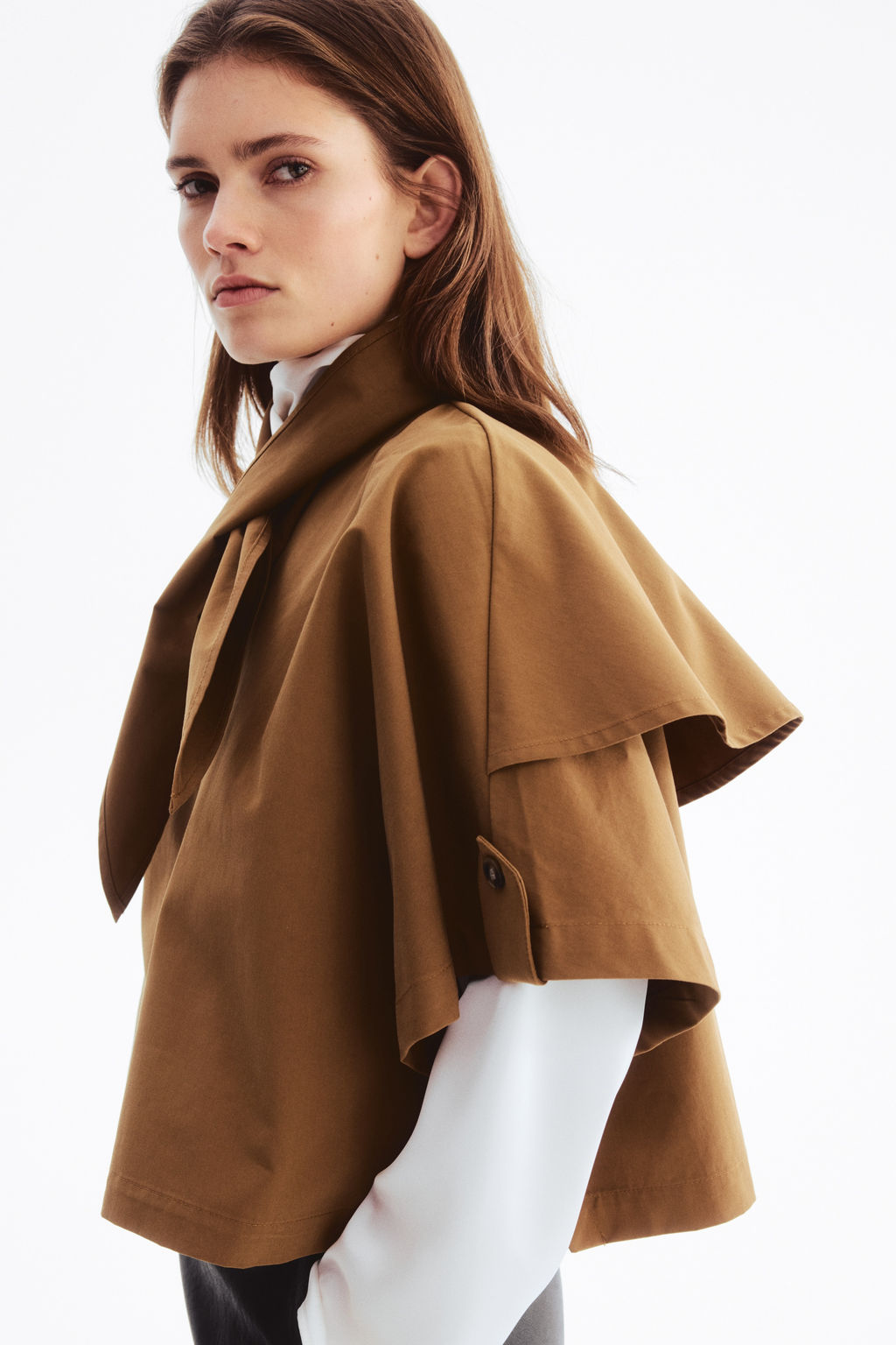 Capa estilo gabardina con fular - H&m фото 6