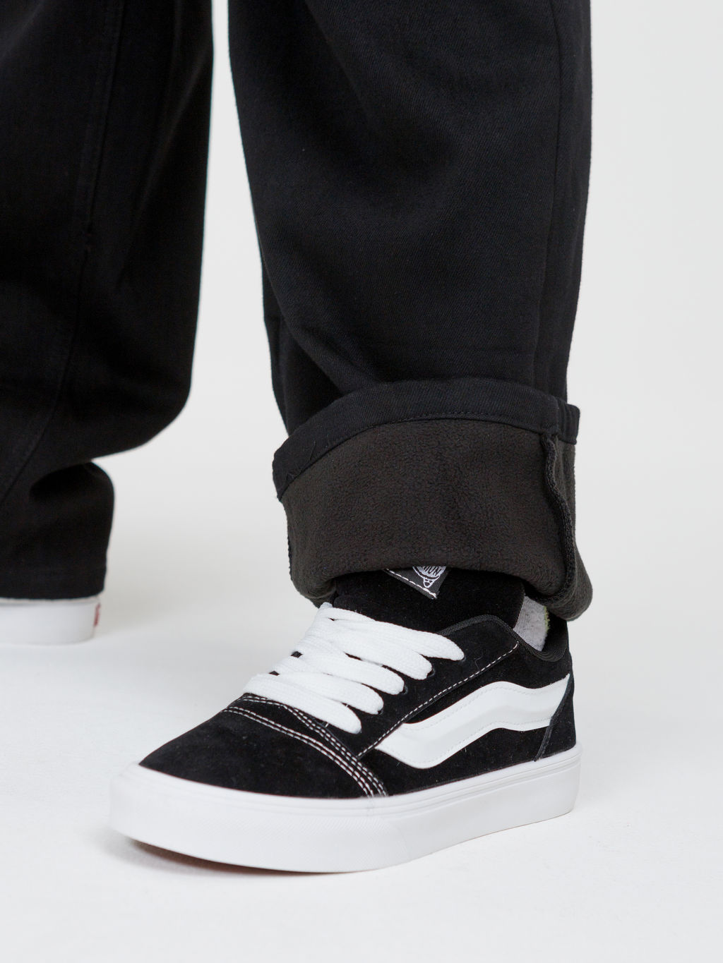 Джинсы-багги утеплённые для мальчиков - Синий мир фото 4