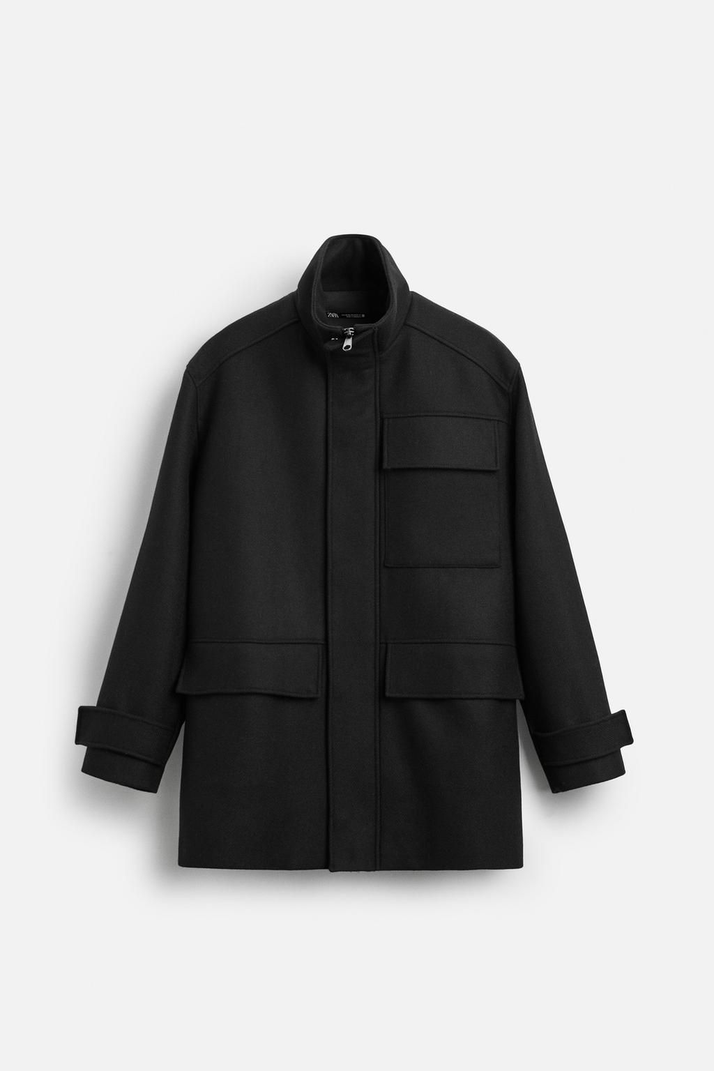 WOOL BLEND PARKA - Zara фото 7
