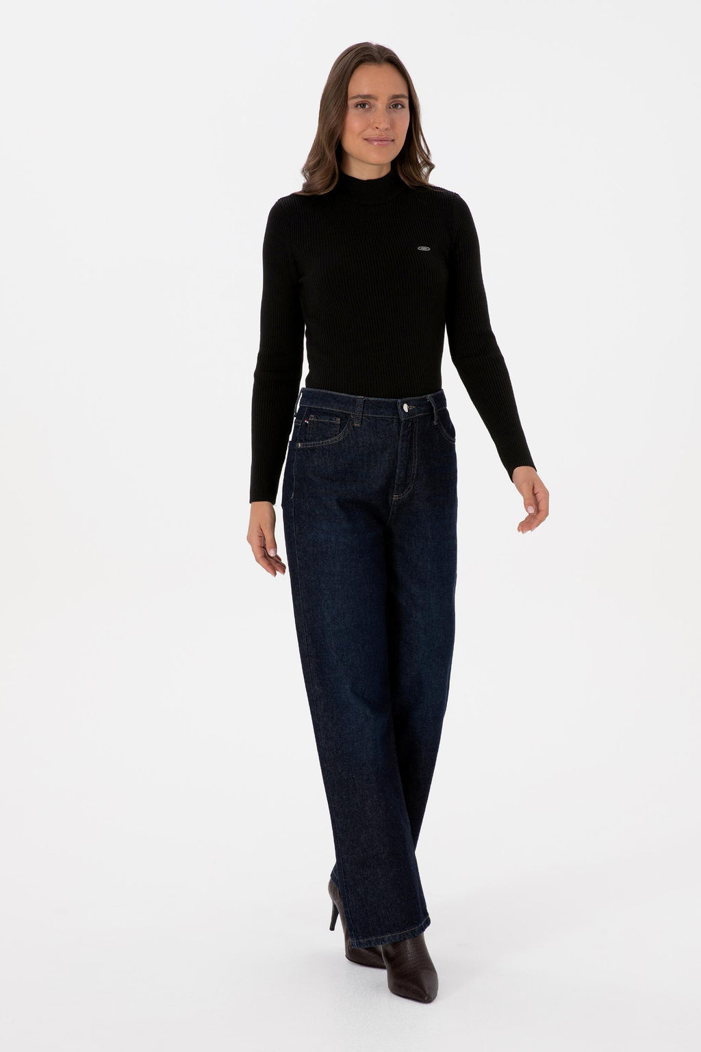 Kad_n Siyah Bal_k__ Yaka Kazak - U.s. polo assn фото 4