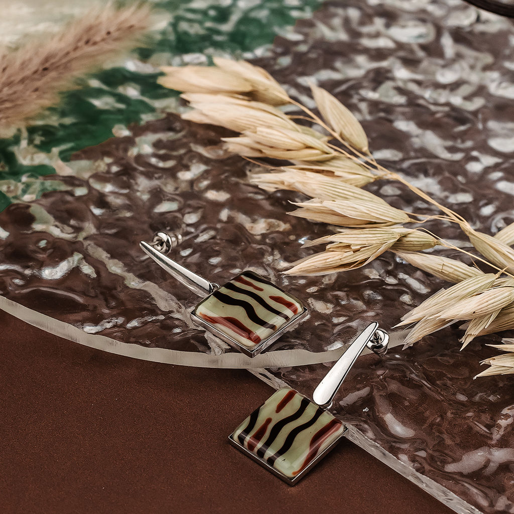 Серьги из муранского стекла - Vloes фото 2