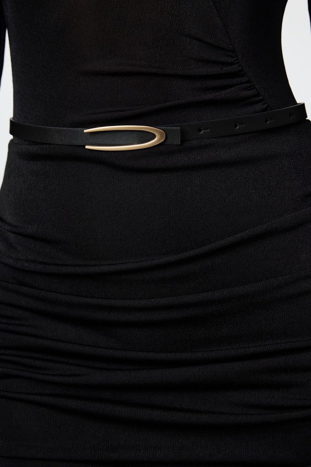 Trendyolmilla Siyah- Siyah Tokal? 2li Paket Deri Gorunumlu TWOAW25KE00003  фото 3