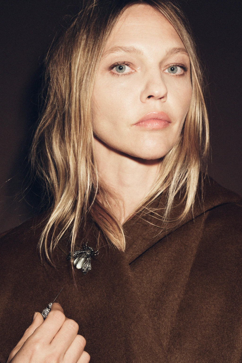 LONG BELTED COAT WITH WOOL ZW COLLECTION LIMITED EDITION