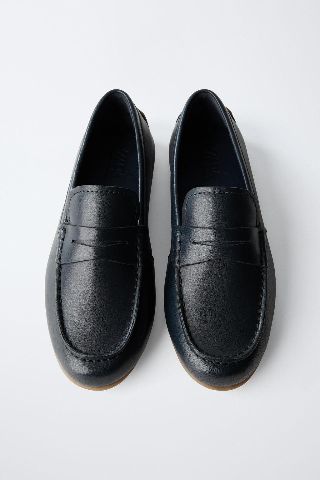LEATHER LOAFERS - Zara фото 4