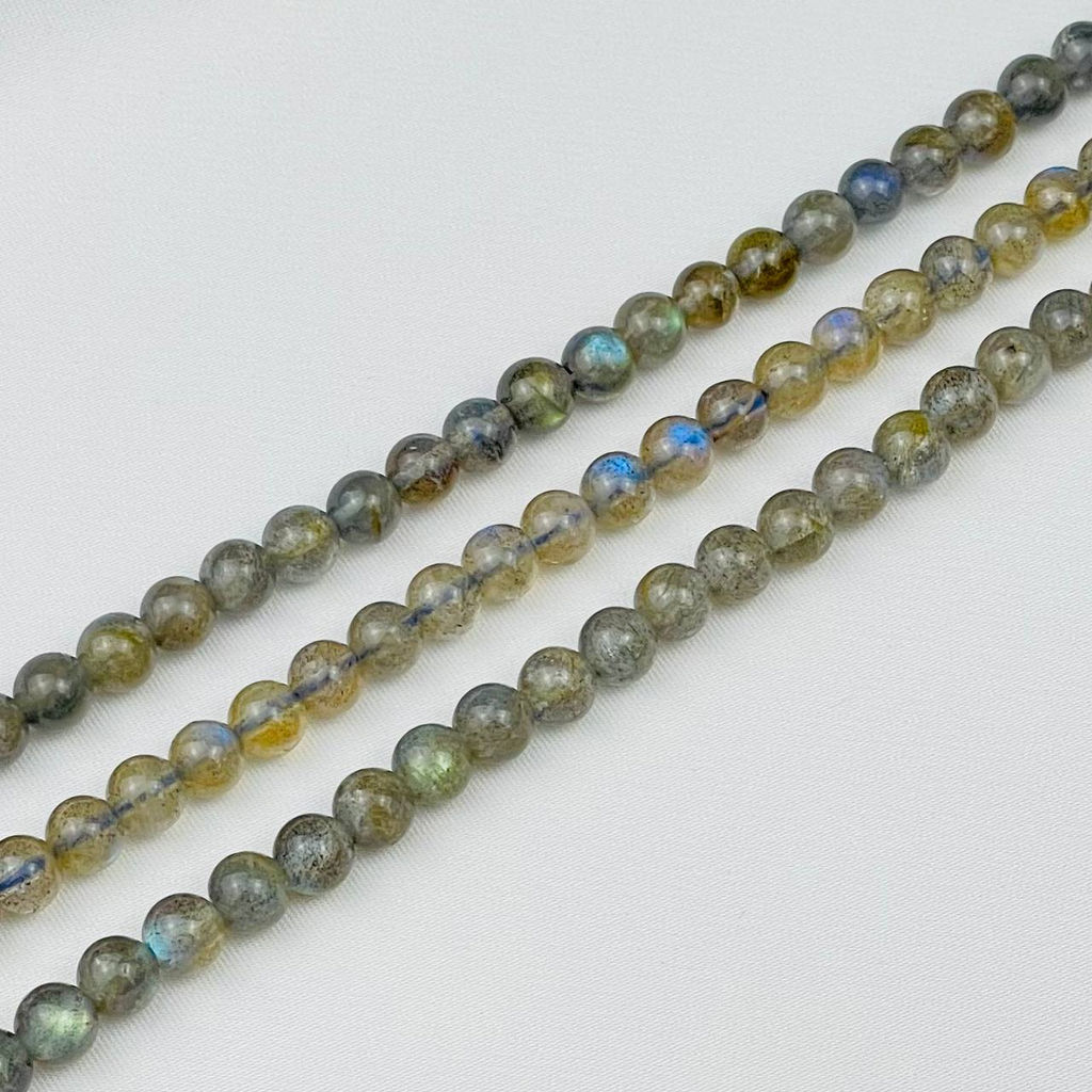 Бусины для украшений из Лабрадора 39 см
