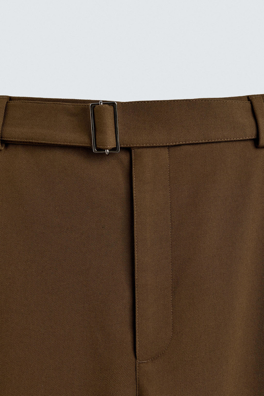 RELAXED FIT TROUSERS WITH BELT - Zara фото 8