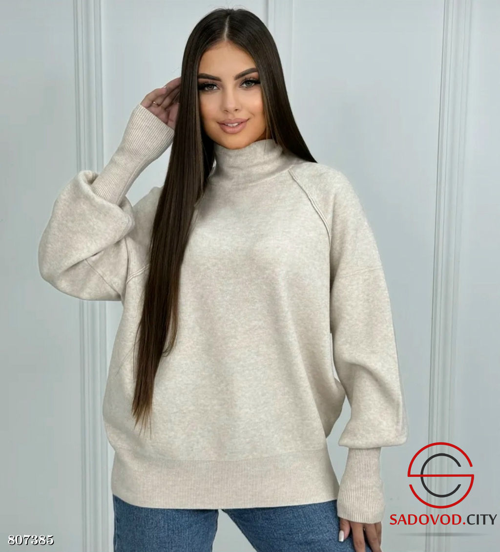 Свитер женский с высоким горлом - Bruno фото 4