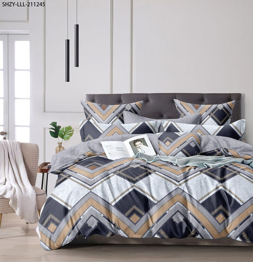 Постельное белье - Поплин 6010 Эверест 2-спальный с Евро простыней - Luteks фото 2