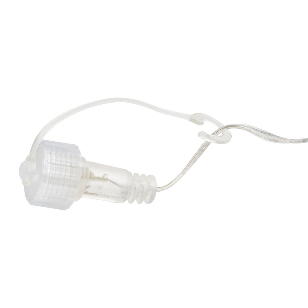 ULD-B12006-195/TTK MULTI IP44 Бахрома светодиодная с эффектом мерцания, 12м. Соединяемая. 195 светодиодов. Разноцветный свет. Провод прозрачный. ТМ Uniel
