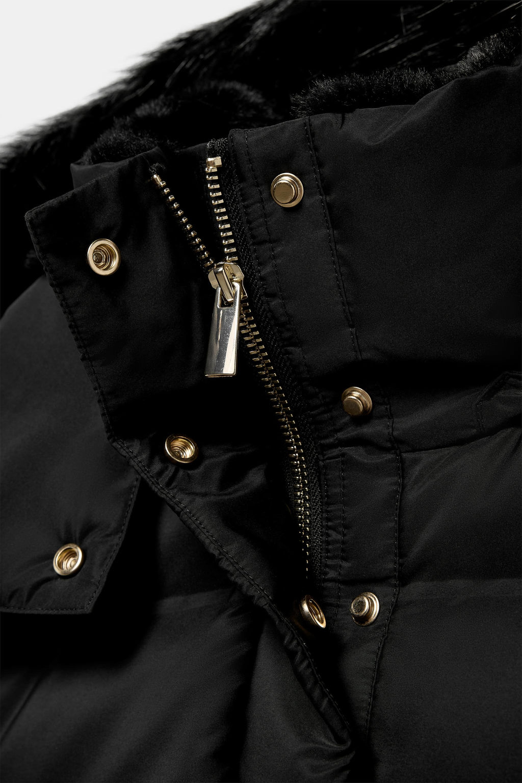 WATER-REPELLENT WINDPROOF HOODED DOWN JACKET - Zara фото 3