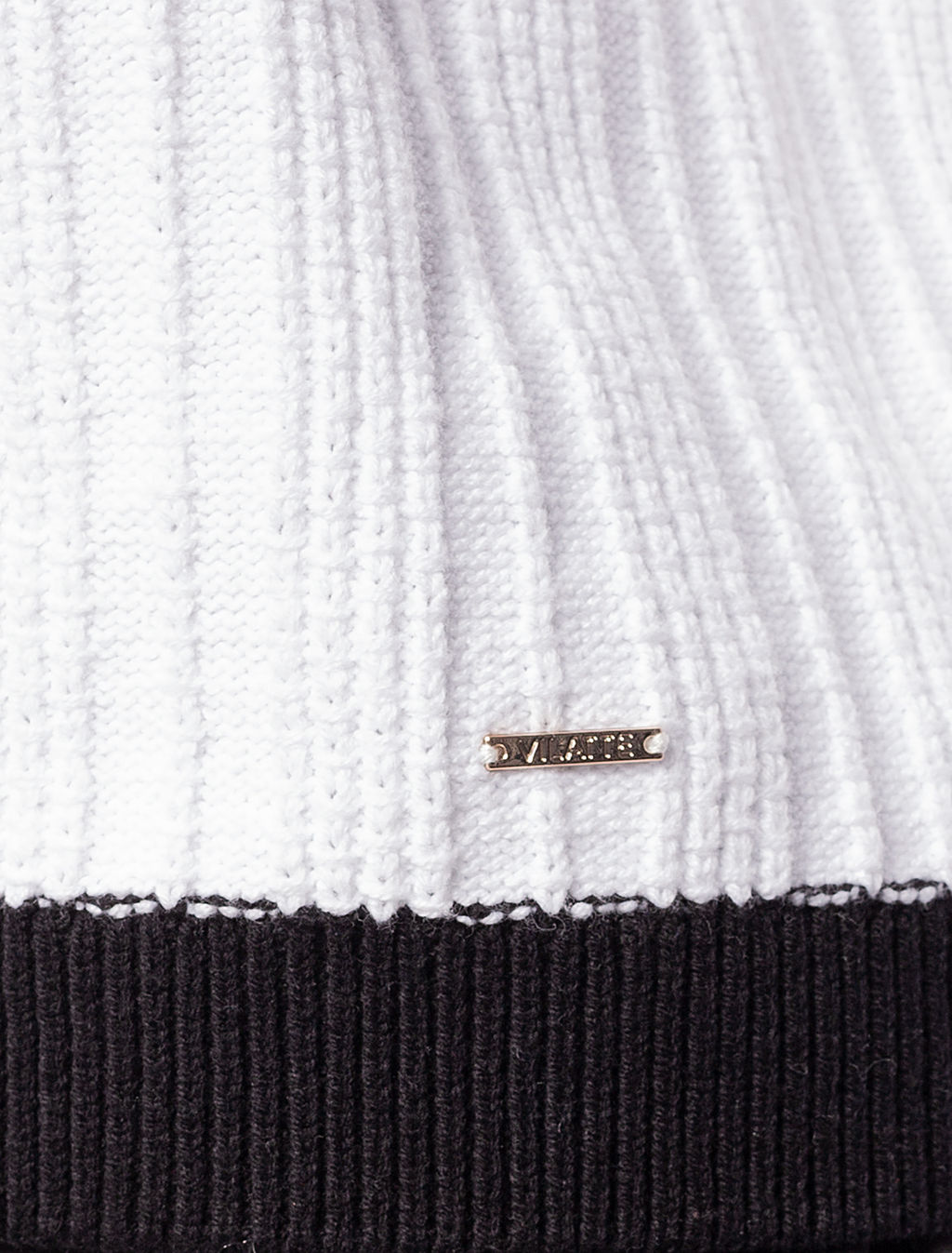 VILATTE / Жакет фактурной вязки с золотистыми пуговицами  фото 4