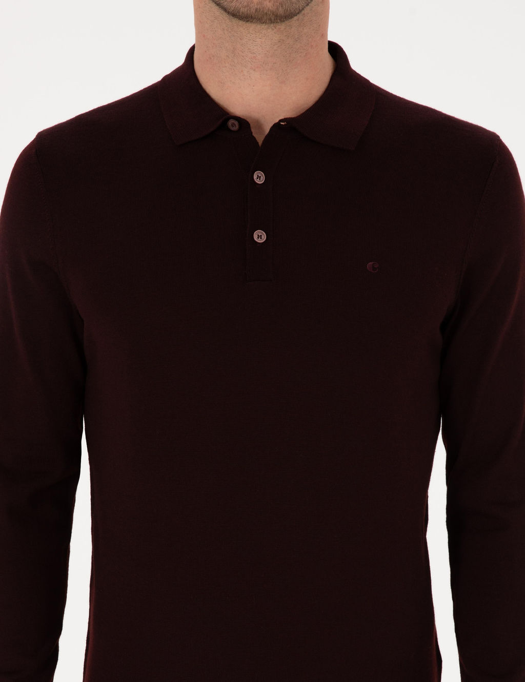 Bordo Slim Fit Basic Kazak - Cacharel фото 6