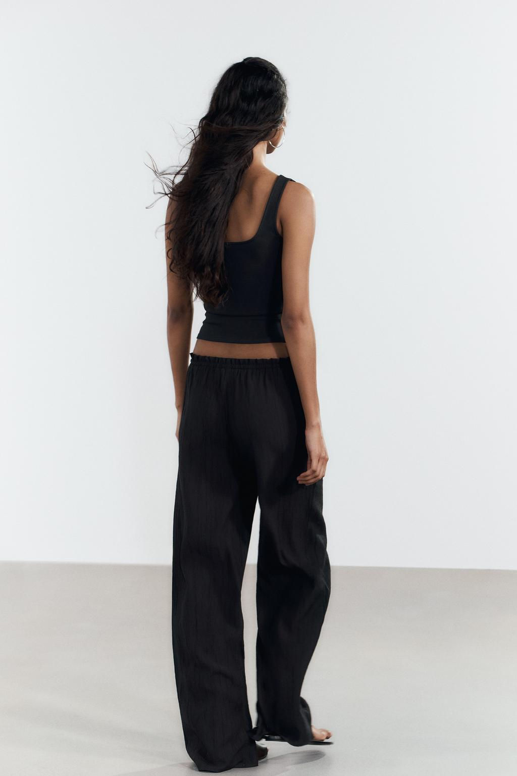 WIDE STRAP VEST TOP - Zara фото 6